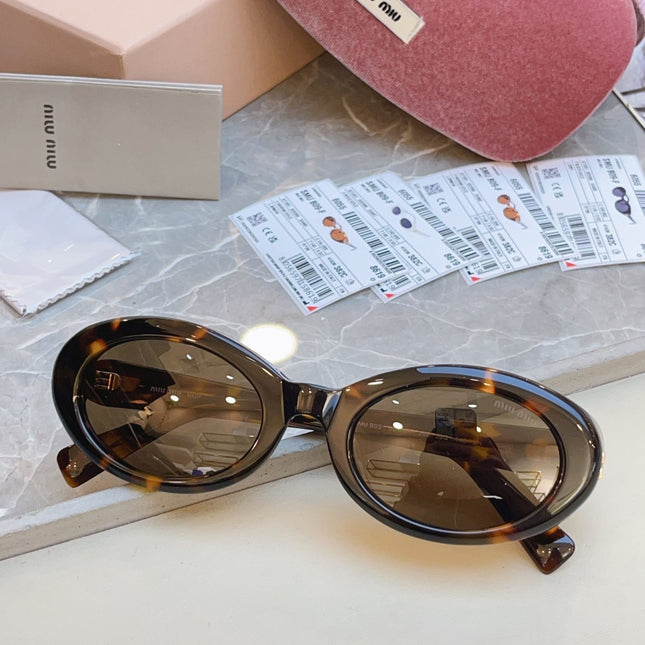 MIUMIU 26S OVAL FRAME IN ACETATE 415247