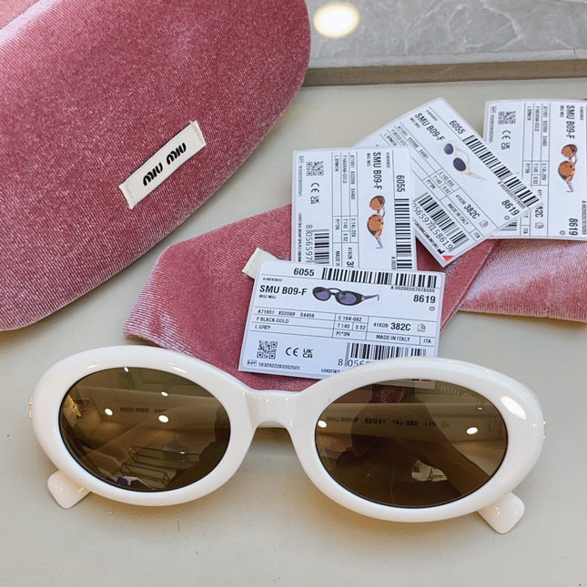 MIUMIU 26S OVAL FRAME IN ACETATE 415249