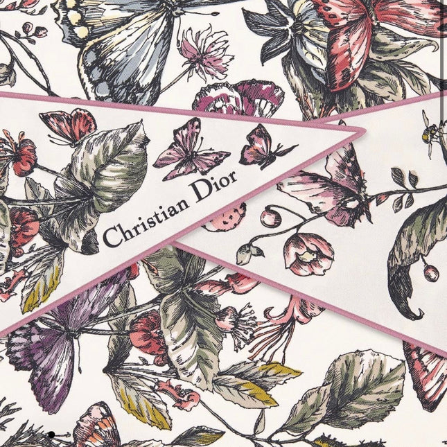 DIOR 26S SCARF 110CM IN SILK 262832