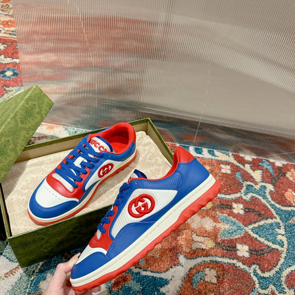 GUCCI 26S SNEAKERS IN MULTICOLOR CALFSKIN