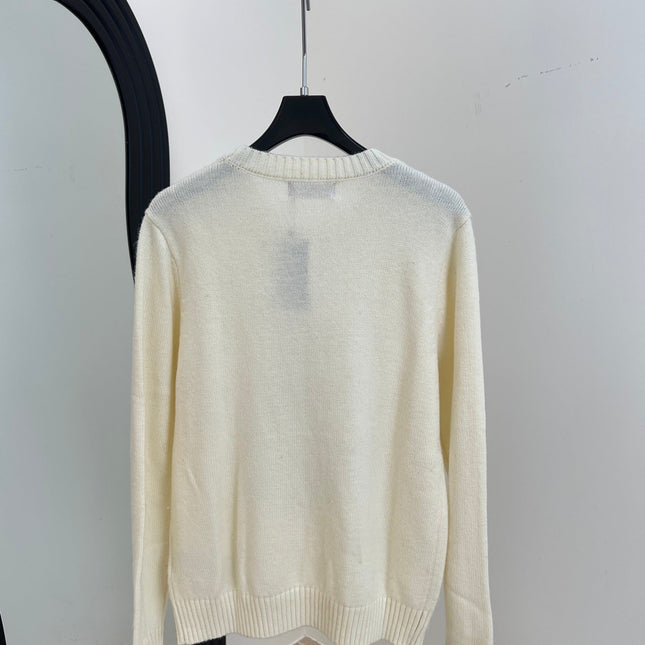 RALPH LAUREN 25S EMBROIDERED BEAR KNITTED SWEATER 253