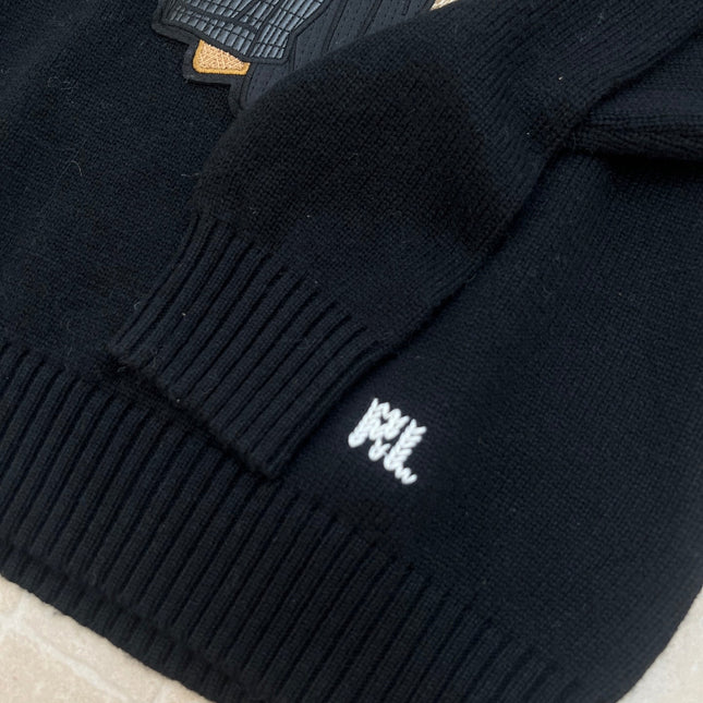RALPH LAUREN 25S EMBROIDERED BEAR KNITTED SWEATER 252