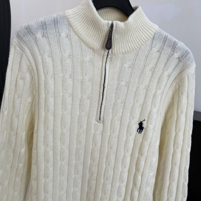 RALPH LAUREN 25S HALF-ZIP SWEATER 242
