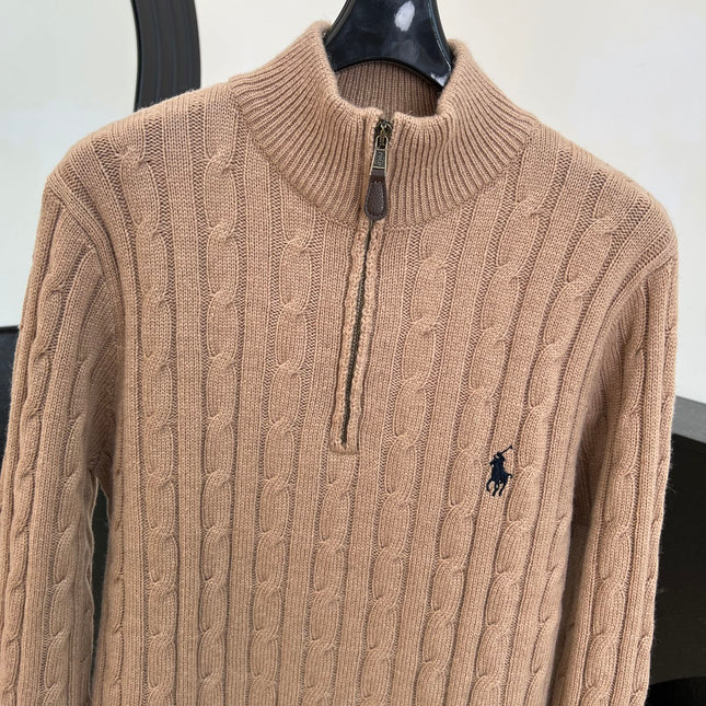 RALPH LAUREN 25S HALF-ZIP SWEATER 240