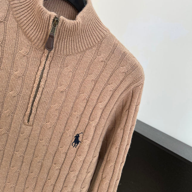 RALPH LAUREN 25S HALF-ZIP SWEATER 240