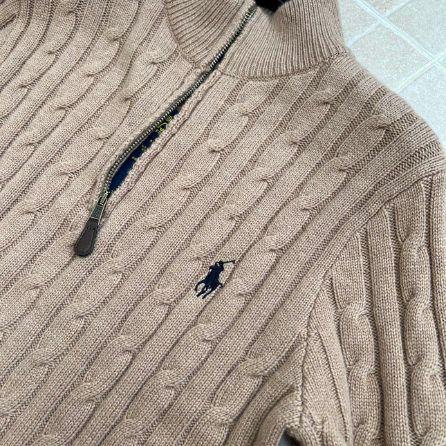 RALPH LAUREN 25S HALF-ZIP SWEATER 240