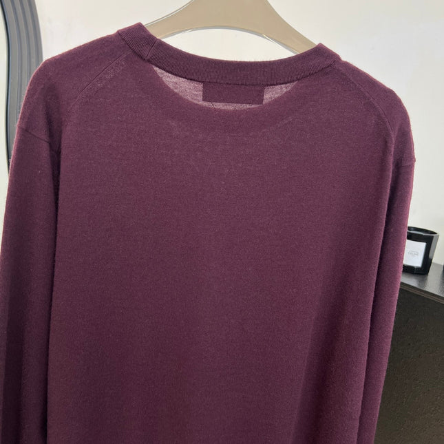 LORO PIANA 26S LONG SLEEVE CREW NECK SWEATER 664