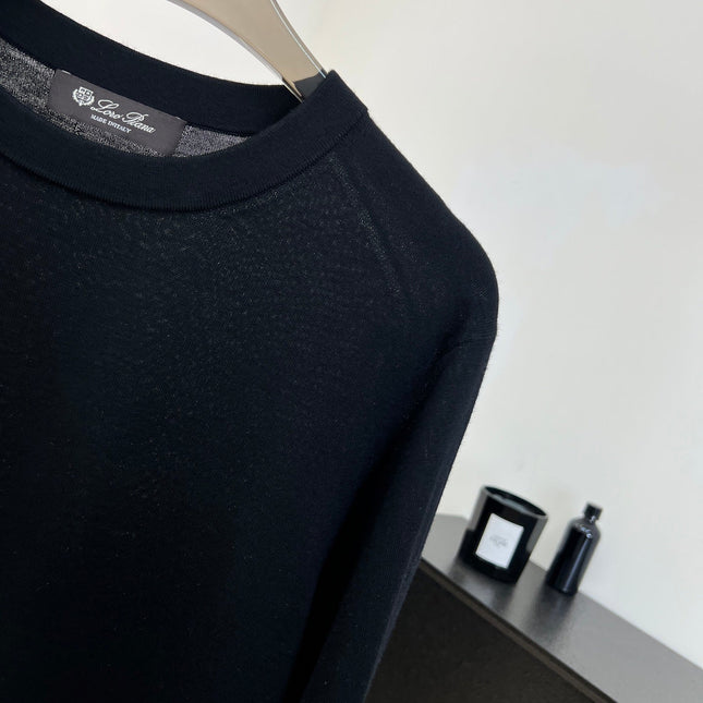 LORO PIANA 26S LONG SLEEVE CREW NECK SWEATER 663