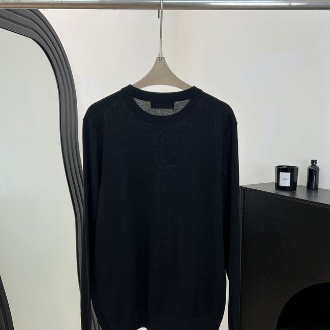 LORO PIANA 26S LONG SLEEVE CREW NECK SWEATER 663