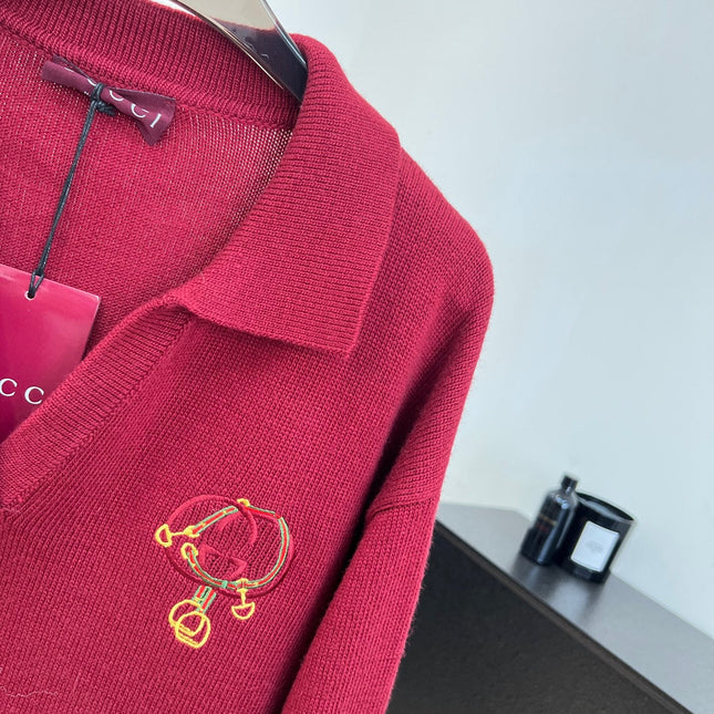 GUCCI 26S KNIT POLO SHIRT 253