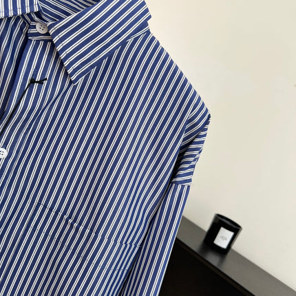 BALENCIAGA 26S STRIPED SHIRT 021