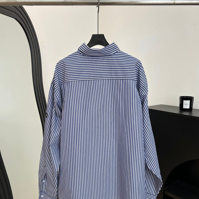 BALENCIAGA 26S STRIPED SHIRT 021