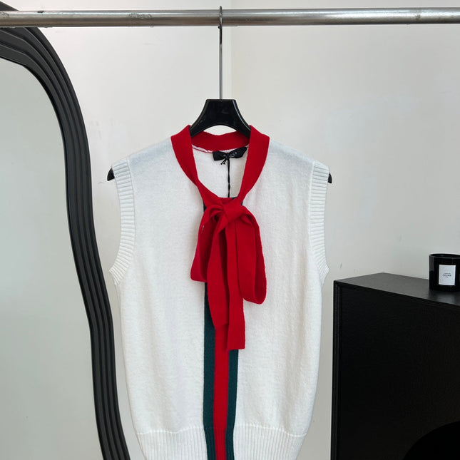 GUCCI 26S SLEEVELESS SWEATER 80