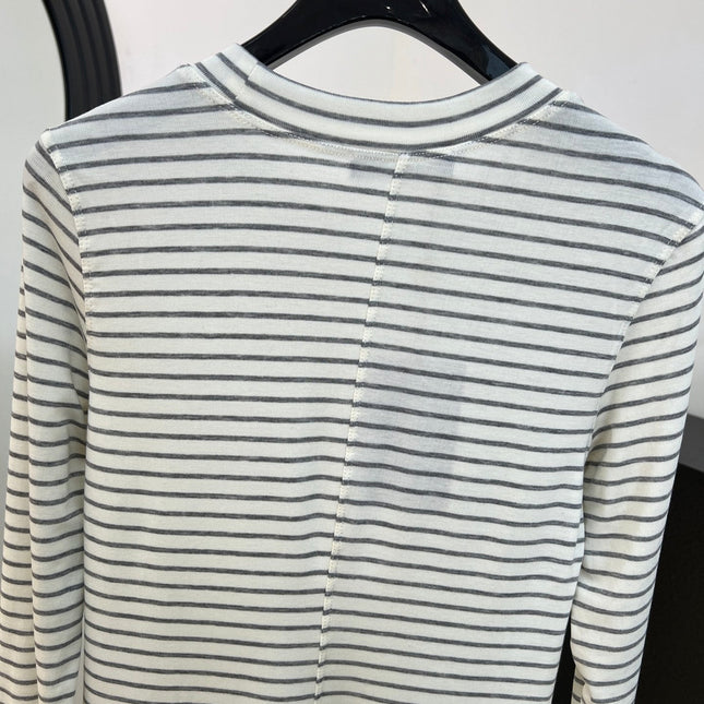LORO PIANA 26S LONG SLEEVE KNIT SWEATER 675