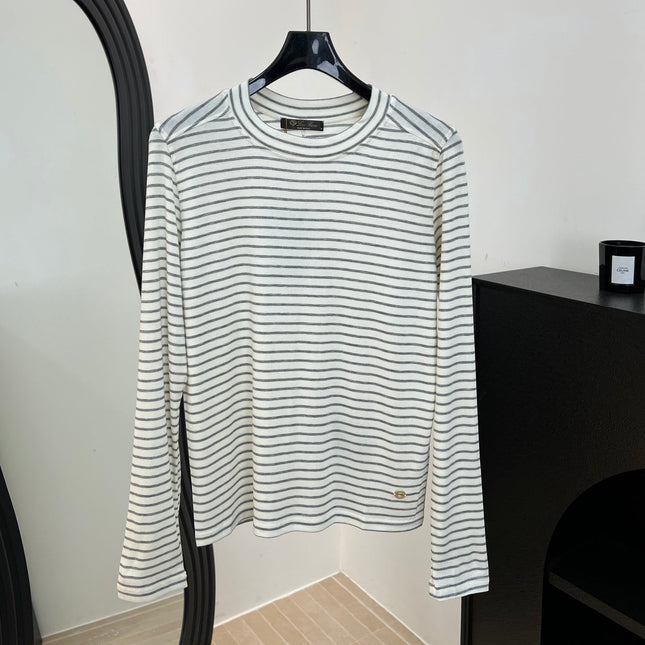 LORO PIANA 26S LONG SLEEVE KNIT SWEATER 675