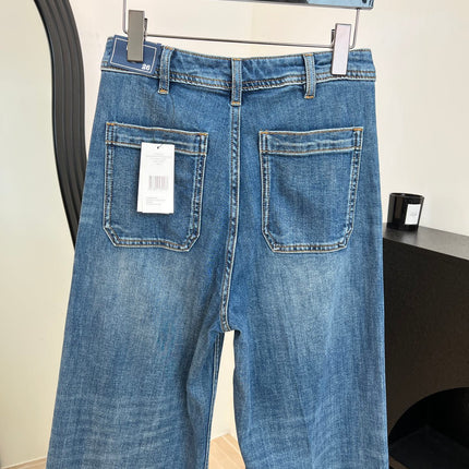 RALPH LAUREN 26S RETRO WIDE-LEG JEANS 536