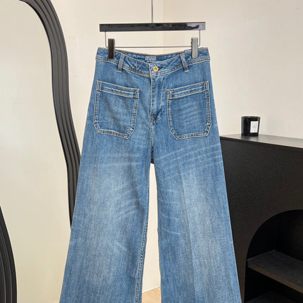 RALPH LAUREN 26S RETRO WIDE-LEG JEANS 536