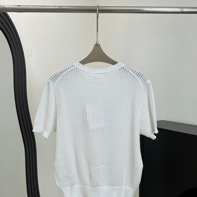 DIOR 26S SHORT-SLEEVED SWEATER 1271