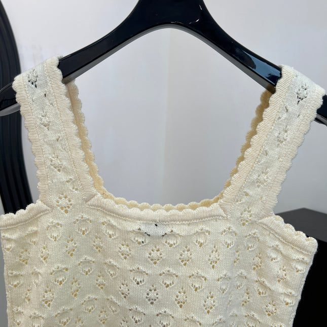 CELINE 26S CROCHET CROP TOP 413