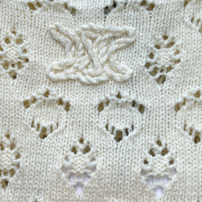 CELINE 26S CROCHET CROP TOP 413