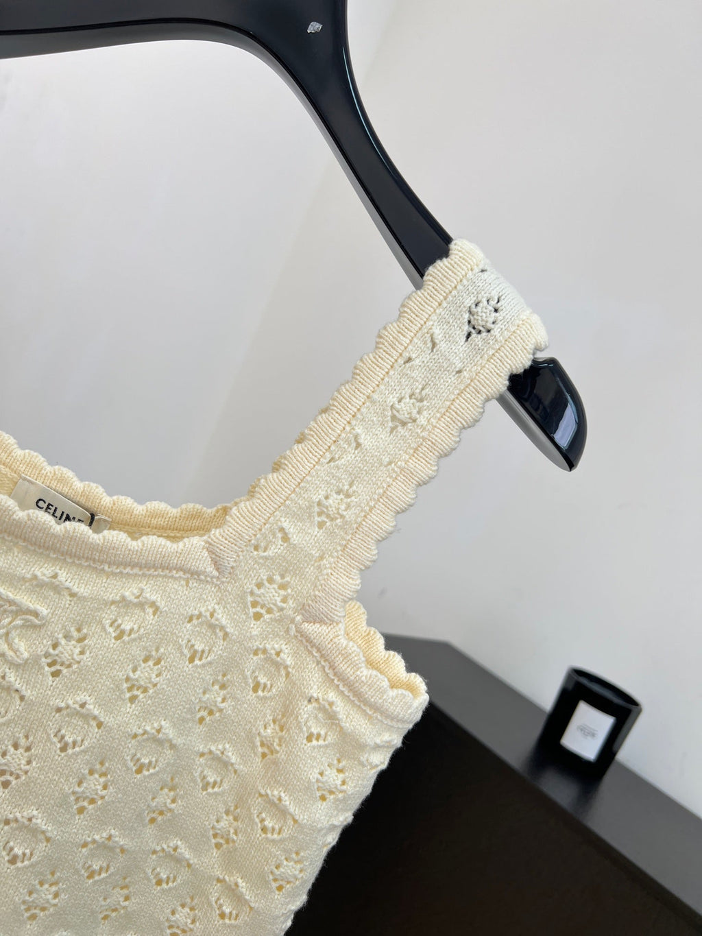 CELINE 26S CROCHET CROP TOP 413