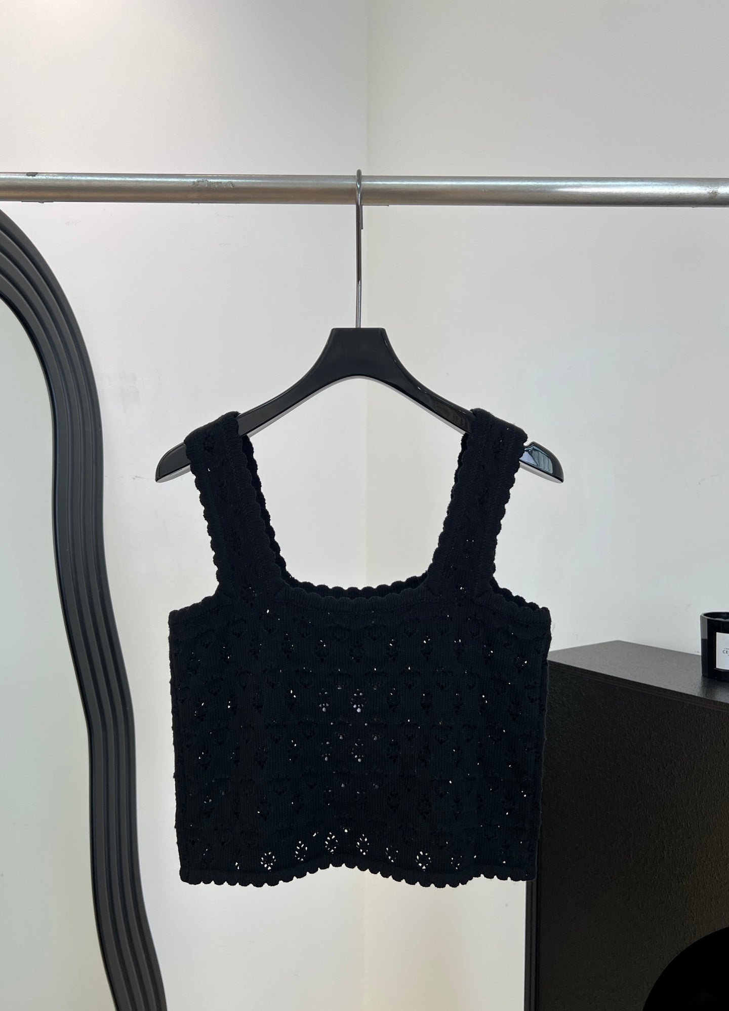 CELINE 26S CROCHET CROP TOP 412