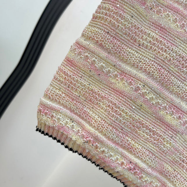 CHANEL 26S SHORT-SLEEVED KNIT SHIRT STYLE 1200