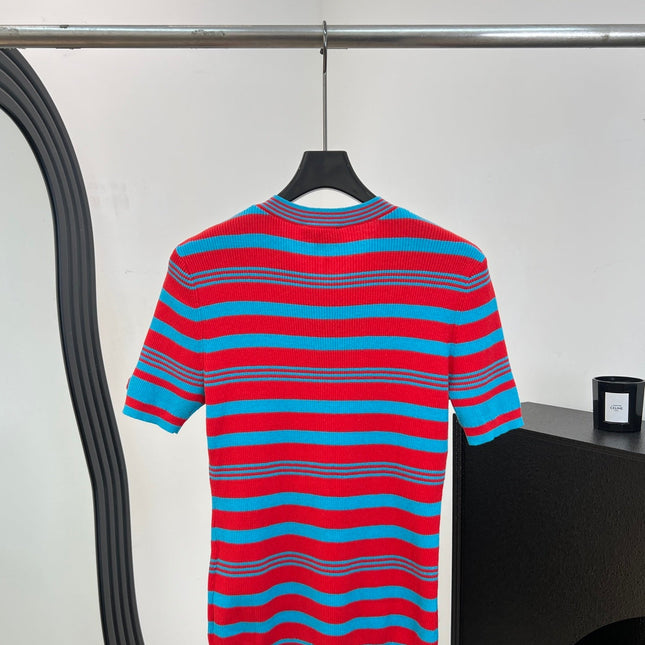 CHANEL 26S SHORT-SLEEVED KNIT SHIRT STYLE 1199