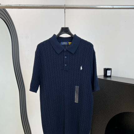RALPH LAUREN 26S SHORT SLEEVE POLO KNIT TOP 346