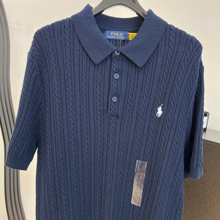 RALPH LAUREN 26S SHORT SLEEVE POLO KNIT TOP 346