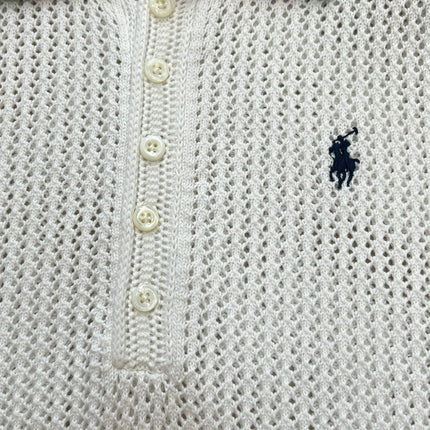 RALPH LAUREN 26S SHORT SLEEVE POLO KNIT TOP 386