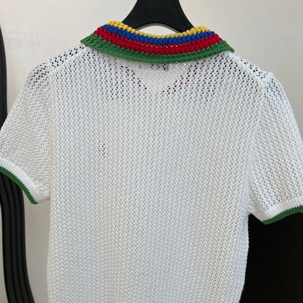 RALPH LAUREN 26S SHORT SLEEVE POLO KNIT TOP 386