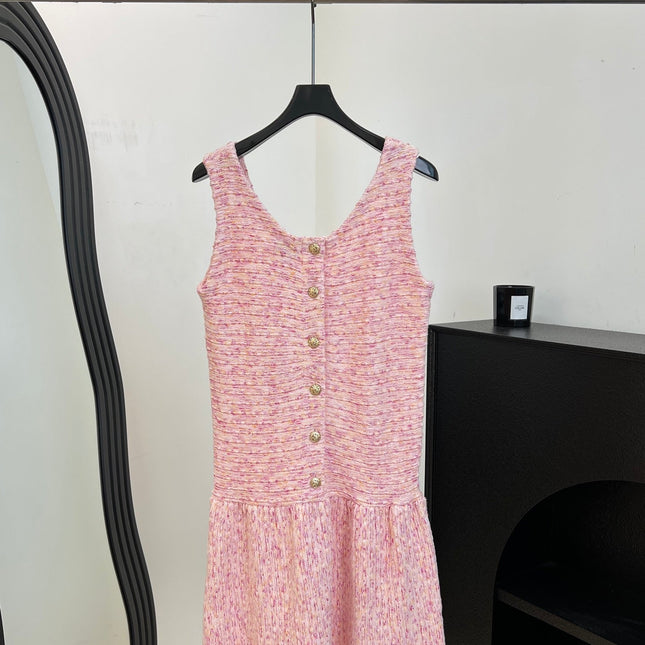 CHANEL 26S SLEEVELESS KNIT DRESS STYLE 1149