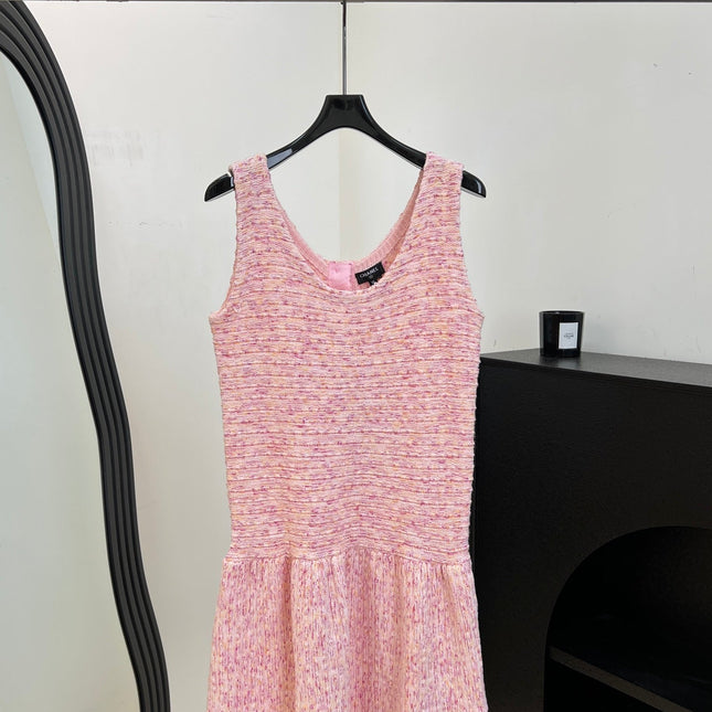 CHANEL 26S SLEEVELESS KNIT DRESS STYLE 1149