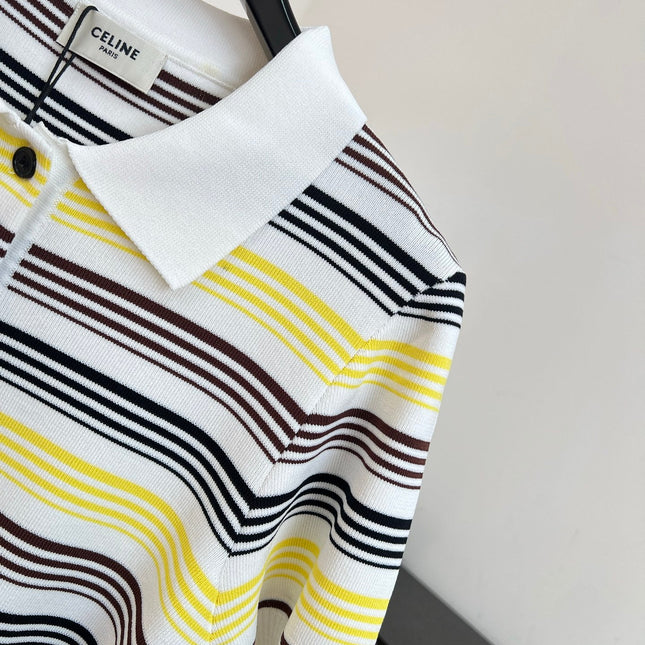 CELINE 26S KNIT POLO SHIRT 361