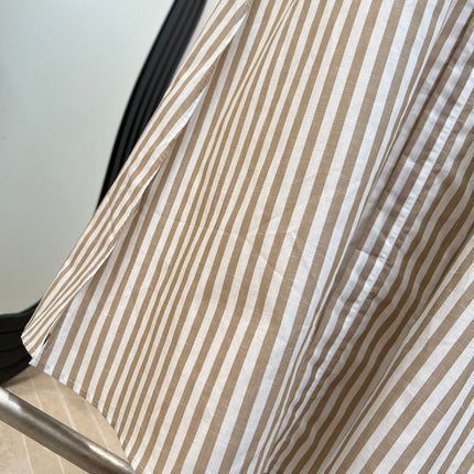 RALPH LAUREN 26S STRIPED SHIRT DRESS 355