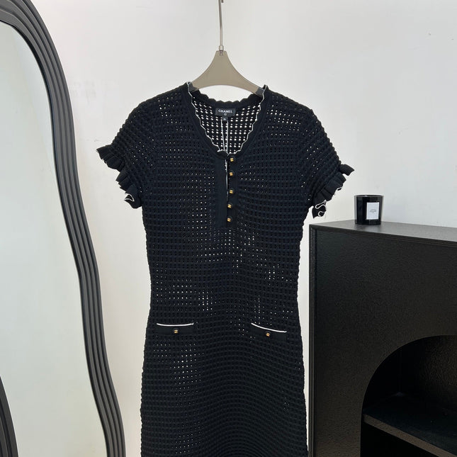 CHANEL 26S SLEEVELESS KNIT TOP 1497