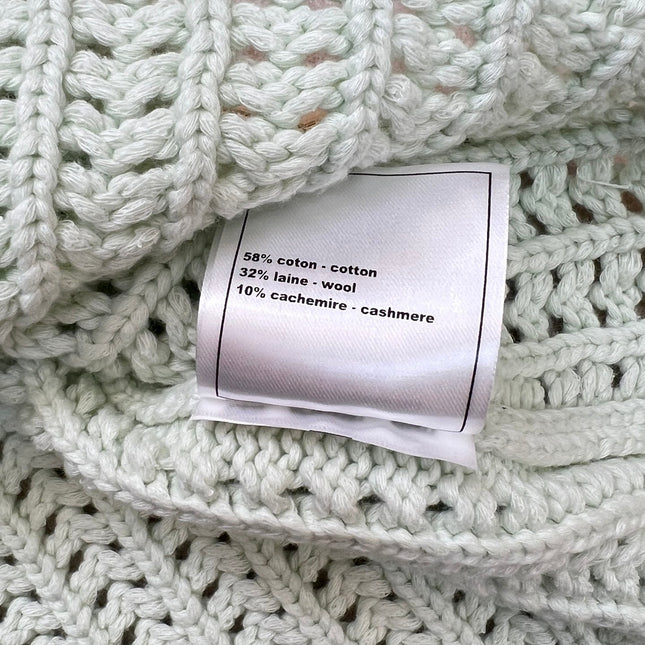 CHANEL 26S SLEEVELESS KNIT TOP 1496