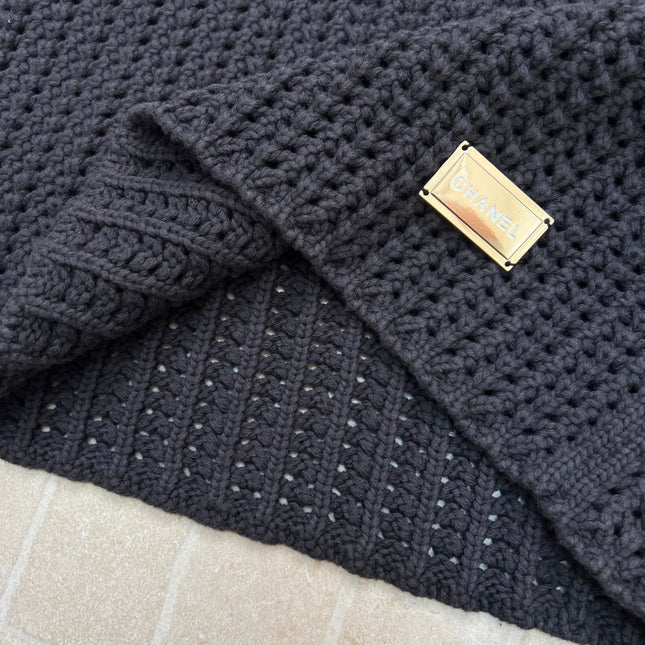 CHANEL 26S SLEEVELESS KNIT TOP 1495