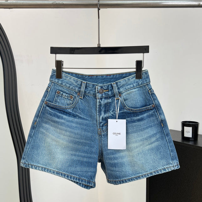 CELINE 26S DENIM SHORTS 396