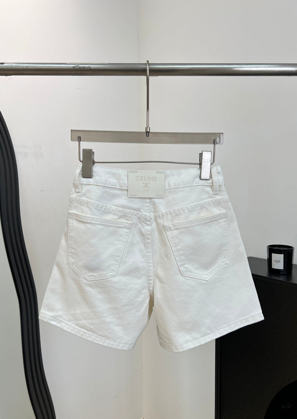 CELINE 26S DENIM SHORTS 397