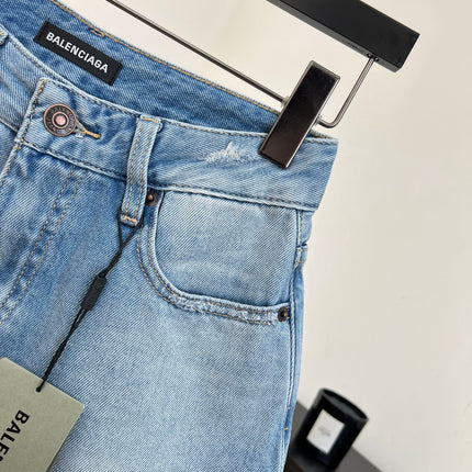 BALENCIAGA 26S DENIM SHORTS 306