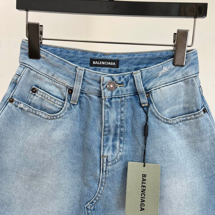 BALENCIAGA 26S DENIM SHORTS 306
