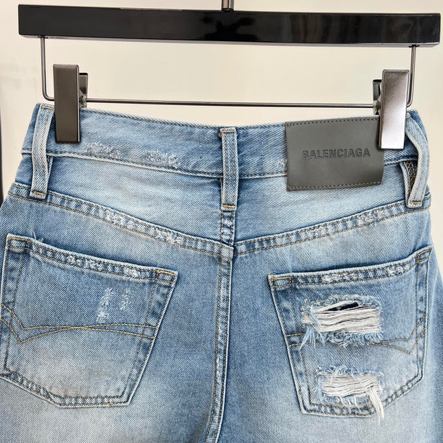 BALENCIAGA 26S DENIM SHORTS 306
