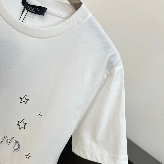 MAXMARA 26S SHORT-SLEEVE CREW-NECK T-SHIRT 350