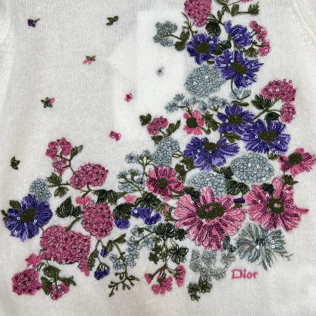 DIOR 26S SHORT-SLEEVE KNIT SWEATER 1312