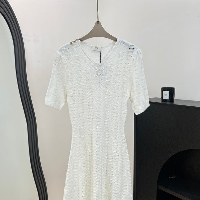 CELINE 26S KNIT DRESS 379