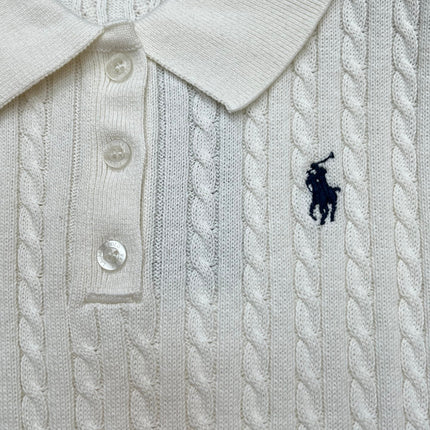 RALPH LAUREN 26S SHORT SLEEVE KNIT SWEATER 345