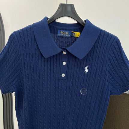 RALPH LAUREN 26S SHORT SLEEVE KNIT SWEATER 344
