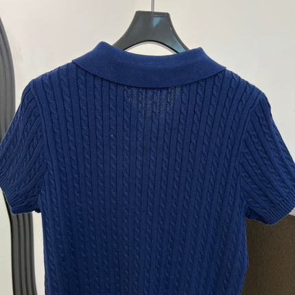 RALPH LAUREN 26S SHORT SLEEVE KNIT SWEATER 344